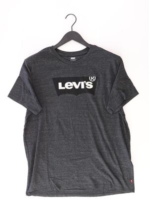 Levi's Printshirt Gr. XL Kurzarm grau