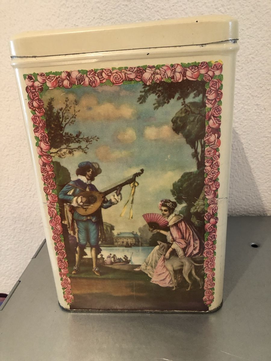 Tutte le decorazioni: Blechdose, antike, André Klein Basel – Usato da Bassersdorf venduto da 1Morgenrot