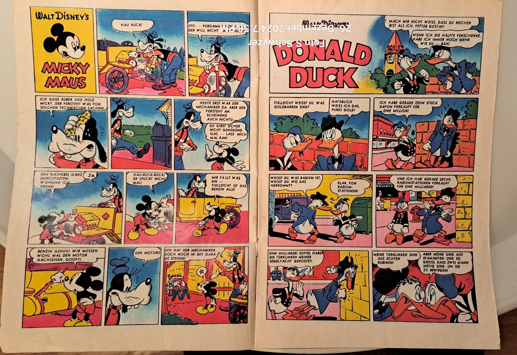 Comics: Micky Maus-Heft – Gebraucht aus LIESBERG von NORDAMERIKA 3