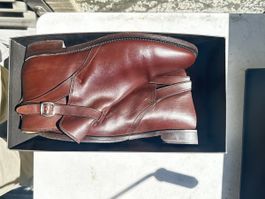 Bally Herrenstiefeletten Leder, Grösse 43 1/2 (9.5) Braun