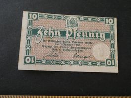 Dt. Reich,  Herzogtum Braunschweig - Notgeldschein