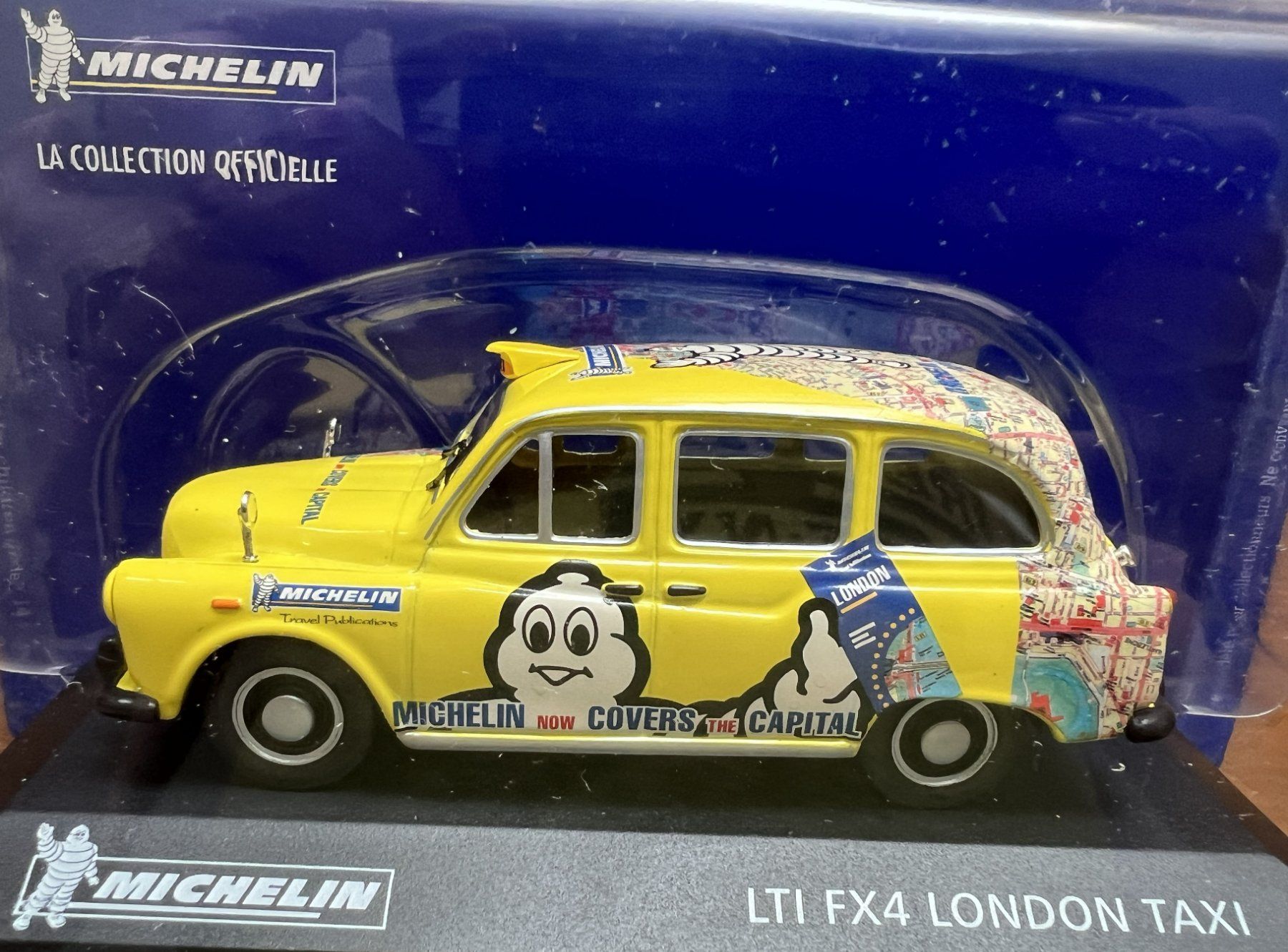 Modellini d'auto: LTI FX4 London Taxi Michelin 1/43 – Nuovo e nell'imballaggio originale da Meilen venduto da rdv_n7s9