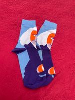 1 paar Socken 35-38  85% Baumwolle 12% Polyamid