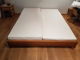 Fanello System Doppel Bett 160x200 Natur Latex Matratzen