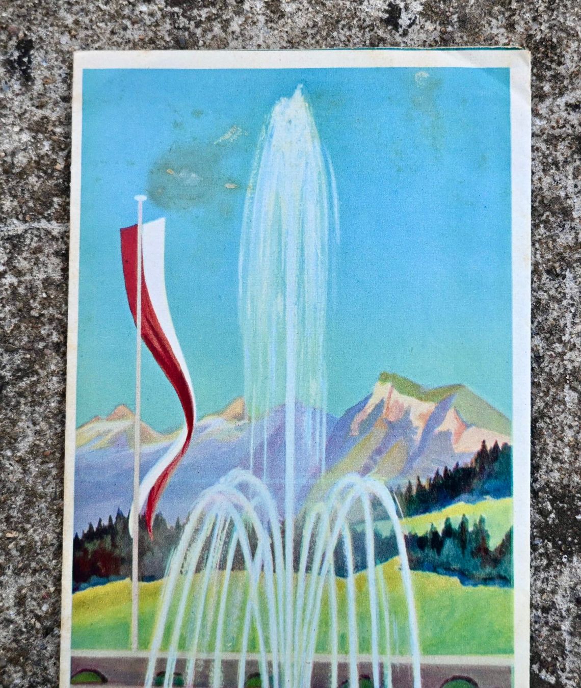Documents: ca. 1950er Prospekt Bürgenstock  - Panorama – D'occasion à Pfaffhausen par mono_rec 5