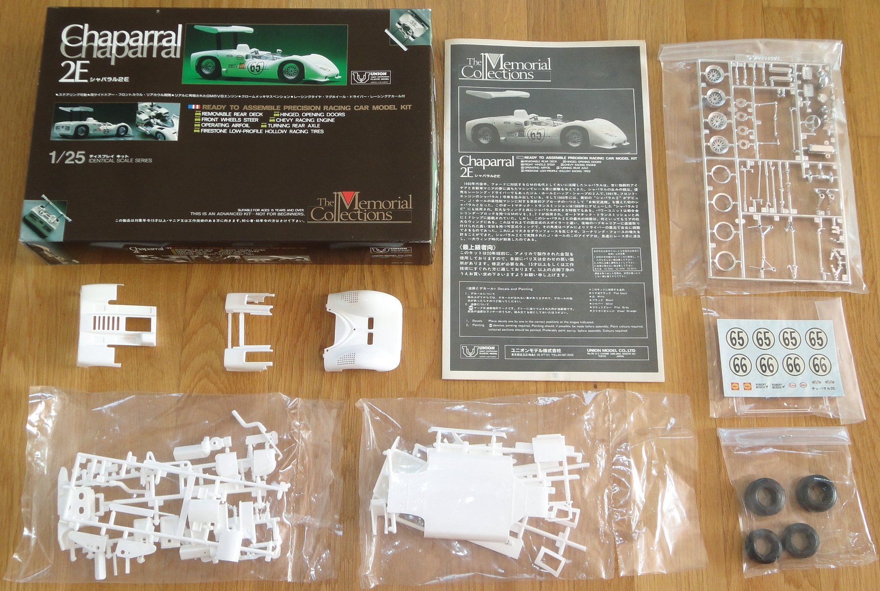 Modellautos: Union The Memorial Collections Chaparral 2E 1/25 – Neu (gemäss Beschreibung) aus Frümsen von Malibu69 2