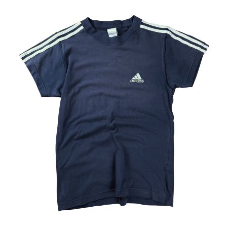 Vintage 90s Adidas T-Shirt Washed  - S