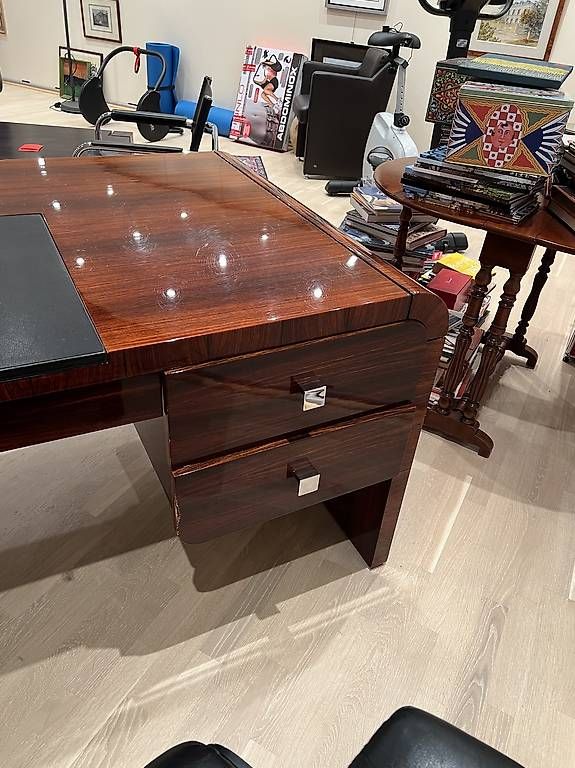 Bureaux: Bureau vintage en bois palissandre – D'occasion à Lausanne par cal_cld9 4