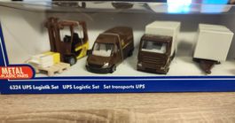 Siku 6324 UPS Logistik Set, neuwertig und komplett!