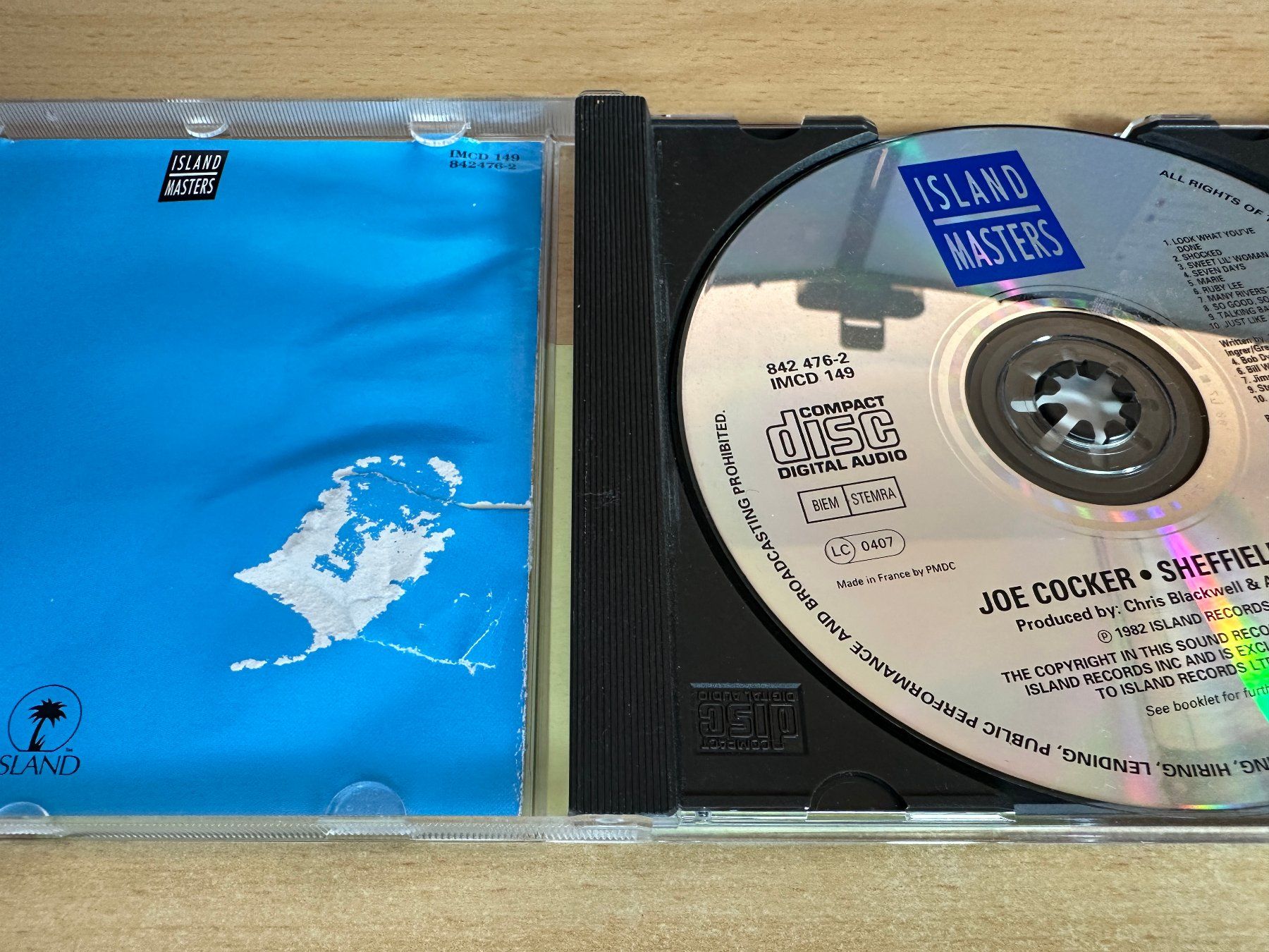 CD: Joe Cocker – Sheffield Steel – Usato da Rikon im Tösstal venduto da Alpenmutz 2