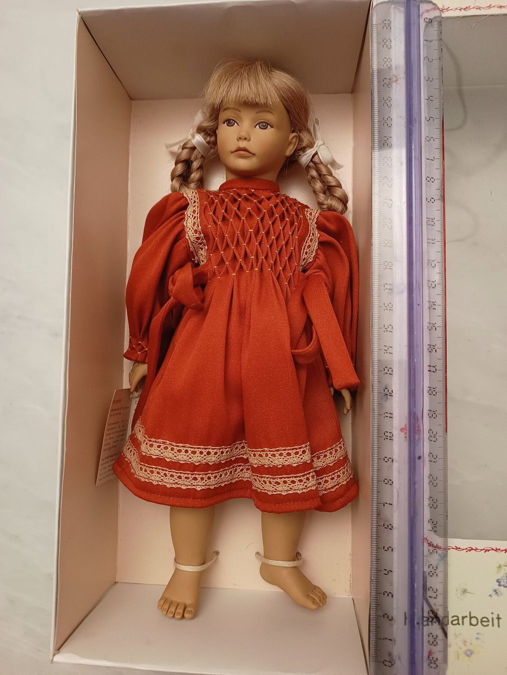 Heidi ott Bambole: Heidi Ott Puppe – Nuovo e nell'imballaggio originale da Zürich venduto da Bsitz