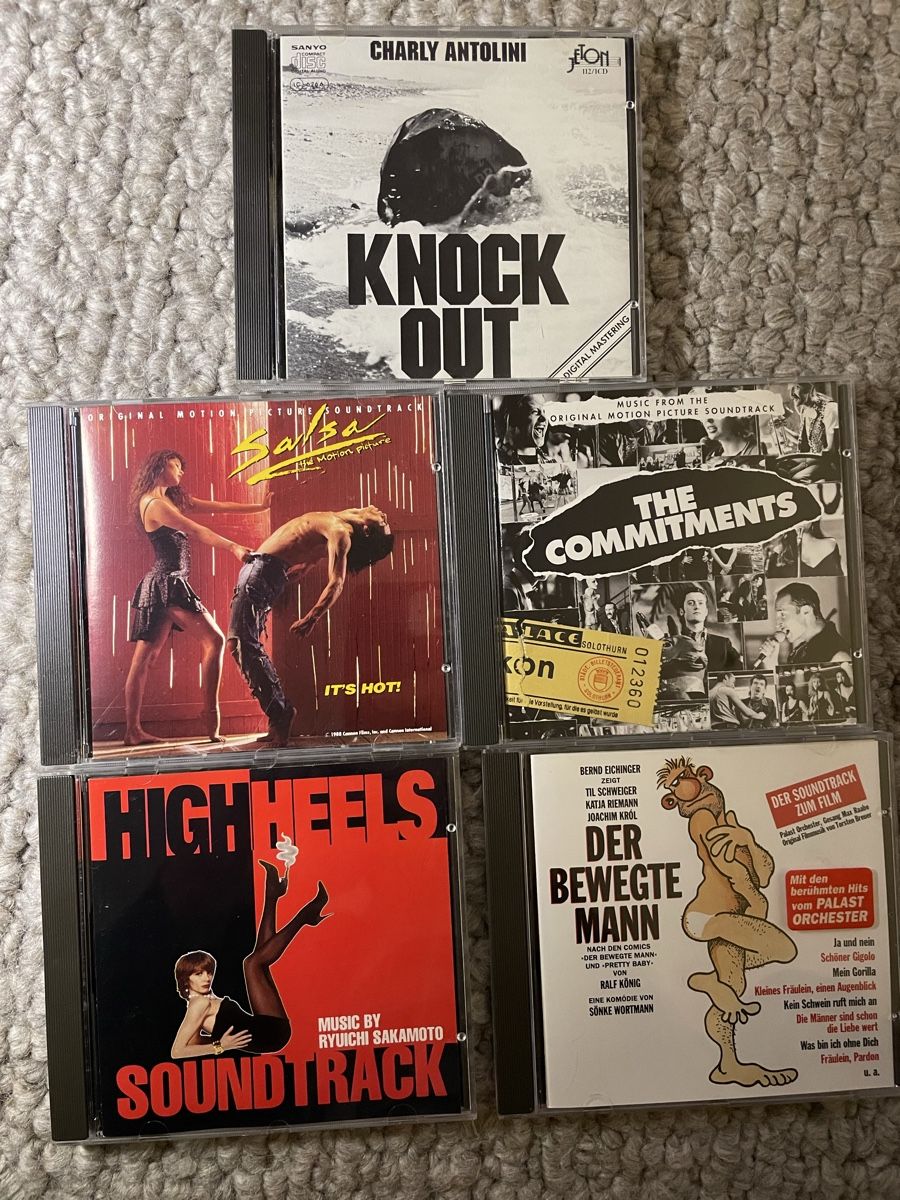 CDs: Knock Out/Salsa/The Commitments/Highheels/Der Bewegte Mann – Gebraucht aus Reinach AG von trigger7811