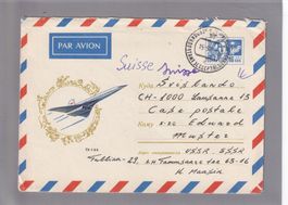 Russie - Aérogramme - Entier postal -1966 - Tupolev TU 144