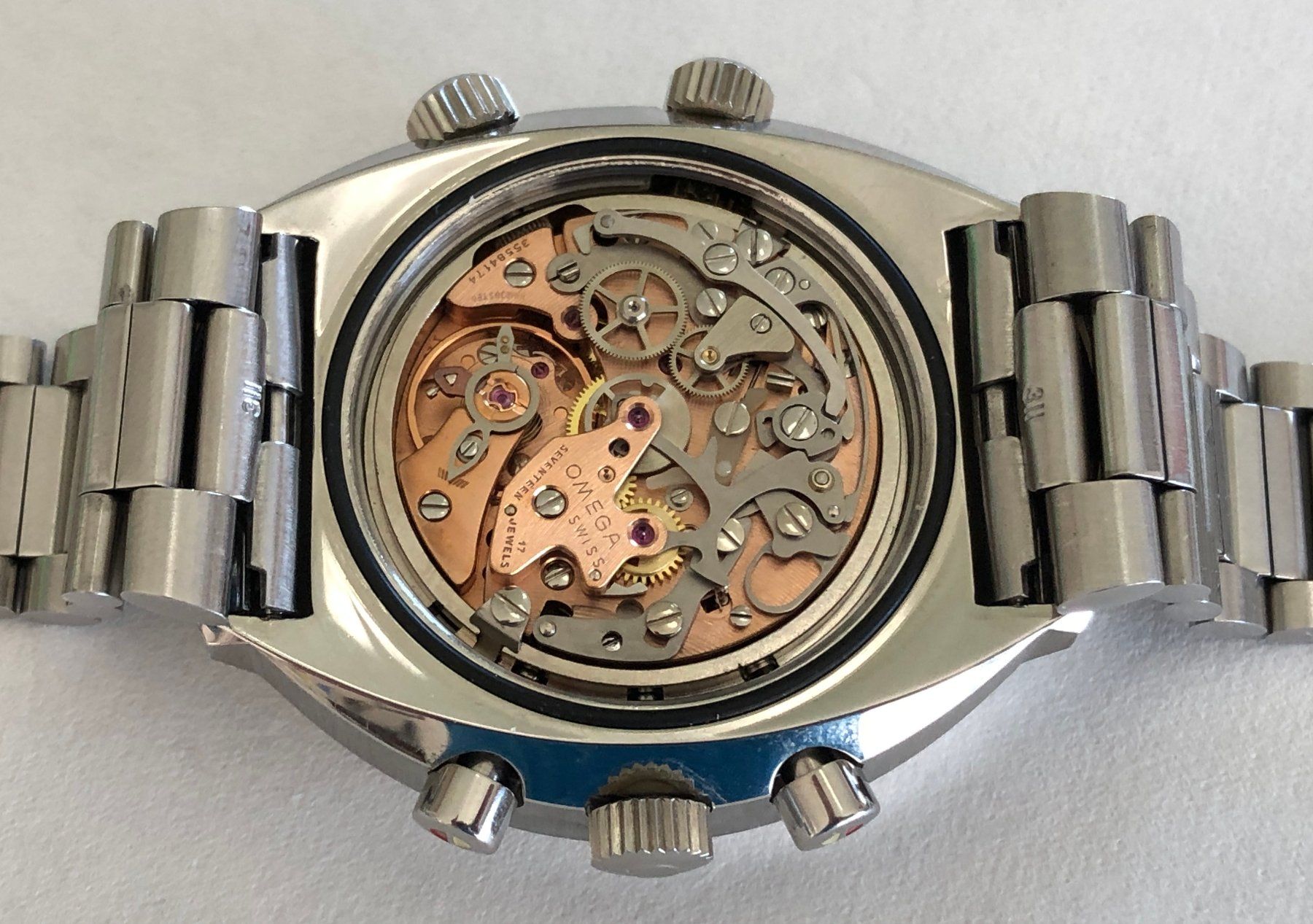 Orologi: OMEGA Flightmaster Ref 145.026 - ø 43 mm - Cal 911 – Usato da Appenzell venduto da Zimiuno 8