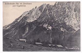 Breitenboden-Alp mit Simelistock und Engelhörner