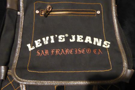 LEVI s JEANS Tasche schwarz Top Zustand San Francisco