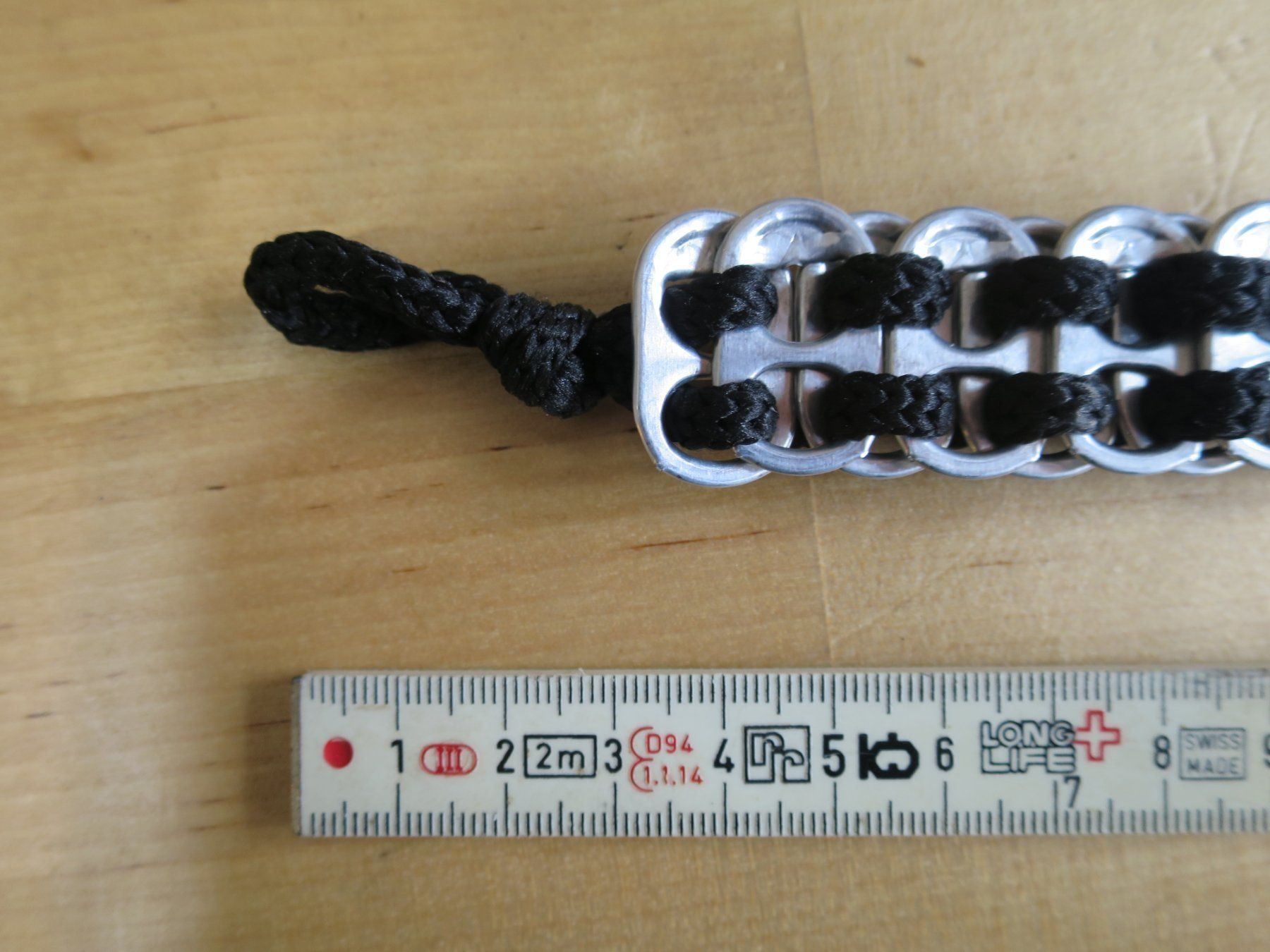 Catenine: Halsband aus Dosenverschlüssen, upcycled – Nuovo (secondo la descrizione) da Zürich venduto da 1.Simon 4