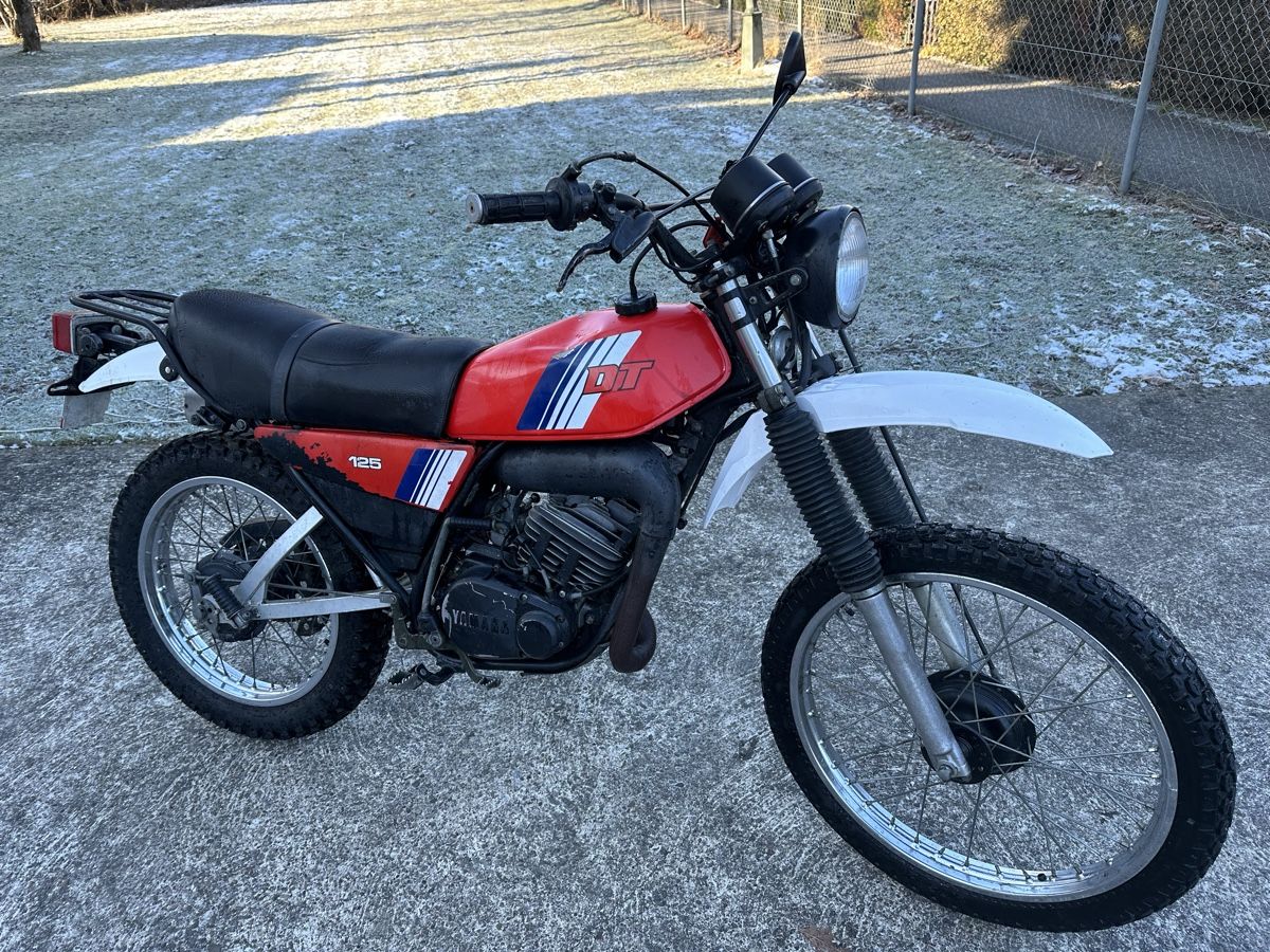 Enduro: Yamaha DT MX DTMX 125 / TYP 2A8 / 1981 / oldtimer – Gebraucht aus Courtételle von