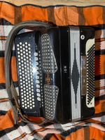 Excelsior 610 Knopfakkordeon - Vintage Handorgel