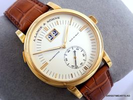 A. LANGE & SÖHNE GLASHÜTTE 18K SAXOMAT 219.026 BIG DATE 2020