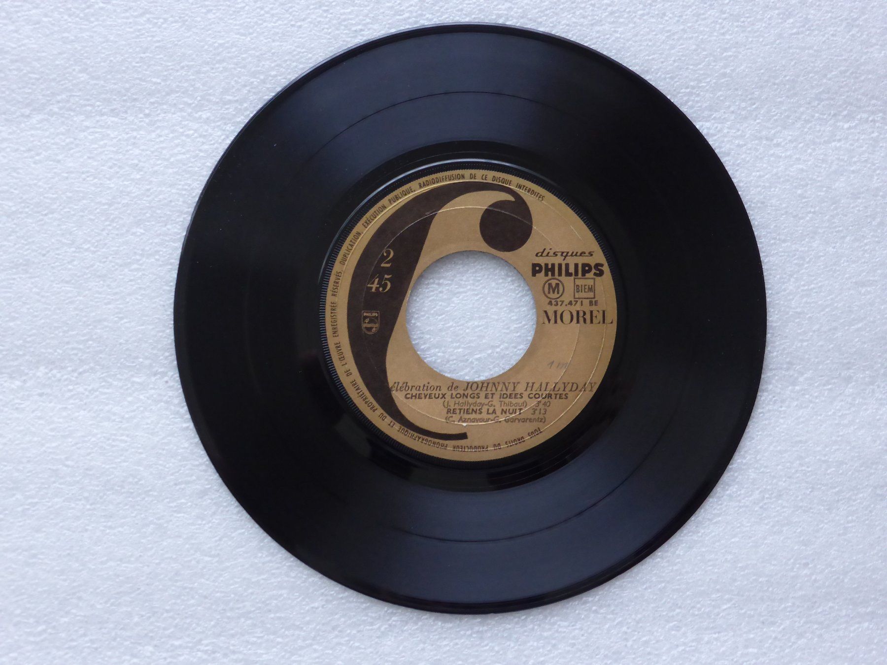 Dischi in vinile: Vinyl Single   EP  JOHNNY HALLYDAY – Usato da Küssnacht am Rigi venduto da Mondkinder 7