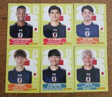 Panini Sticker WM 2026 - JPN 3/6/8/10/17/18