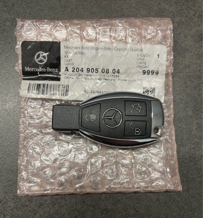 Mercedes Benz Smart Key (Fish Design) Schlüssel Neu ! (Neu und ...