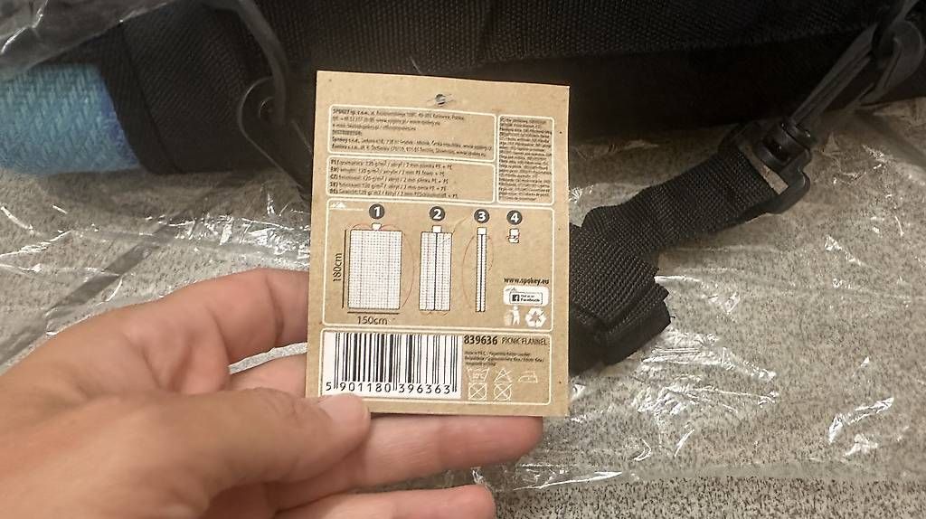 Decken: Picknickdecke Spokey | neu und original verpackt  – Gebraucht aus ZÜRICH von Schnauk 1