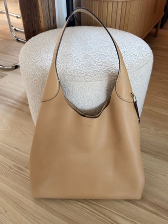 COACH BROOKLYN LEATHER SHOULDER BAG