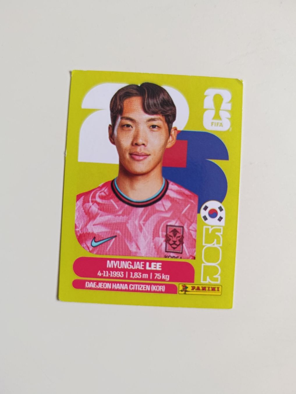 Panini Sammelbilder & Trading cards: Panini World Cup 2026 KOR 9 Lee – Neu (gemäss Beschreibung) aus Lavey-Village von pas_7xd2