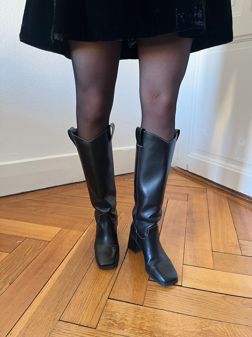 Monki Scarpe da donna: Bottes noires Monki – Usato da Lausanne venduto da GildaGys 3