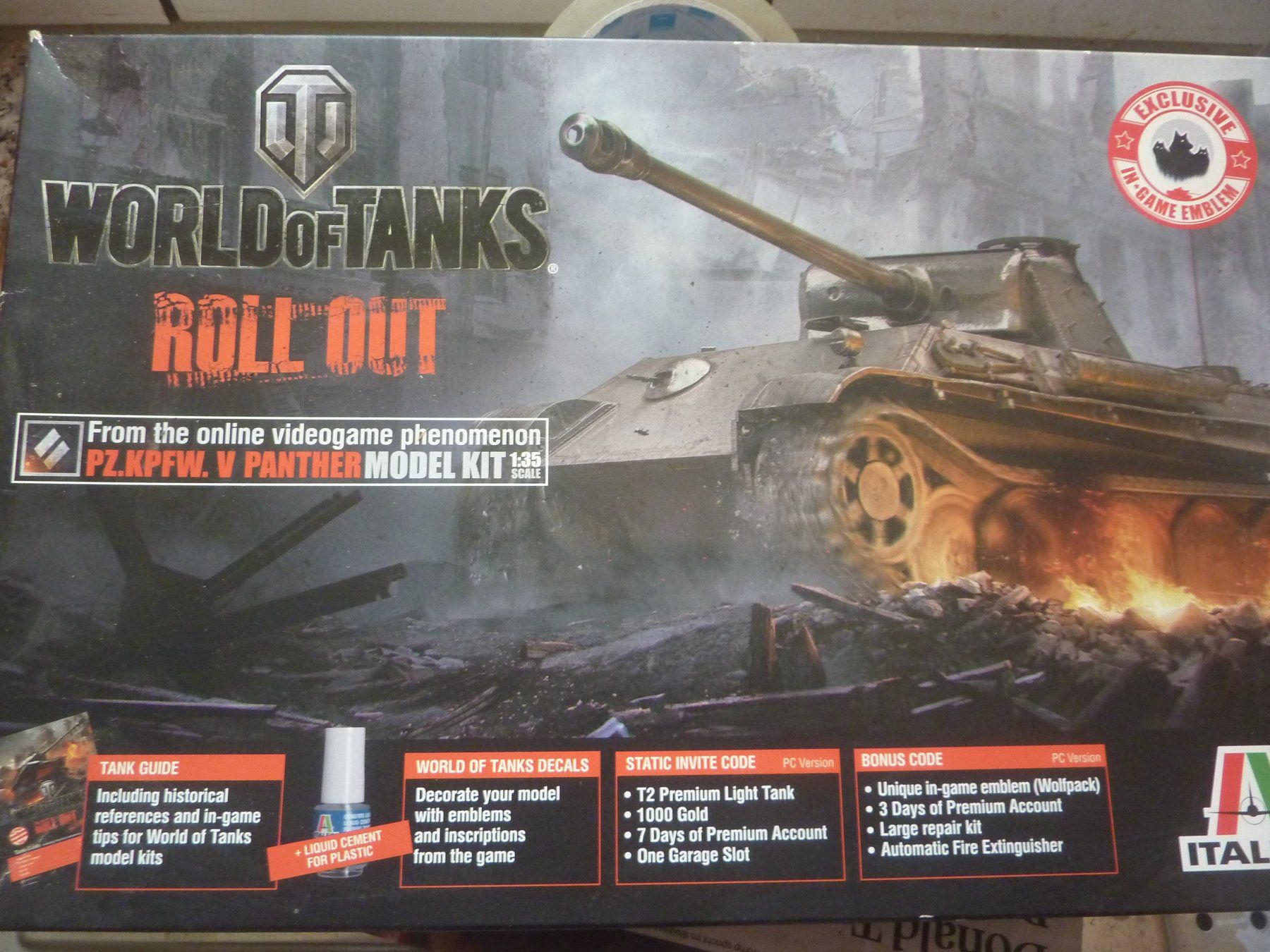 Italeri Modellbausätze & Standmodelle: PANTHER – Neu und originalverpackt aus Balsthal von bouteliee