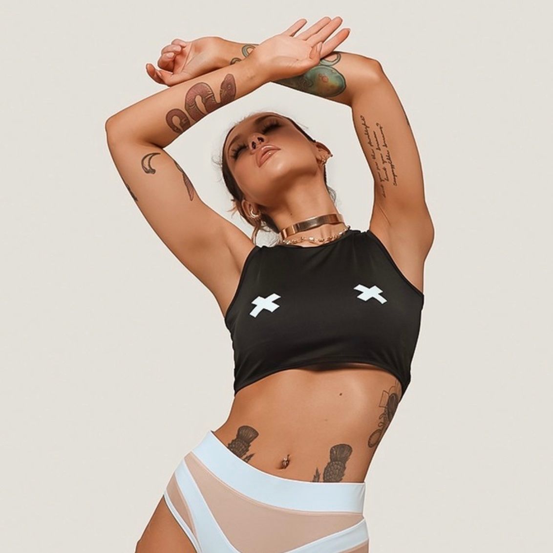 Top: Pole Dance Crop Top CXIX Gr. M – Nuovo (secondo la descrizione) da Rüfenacht BE venduto da anelesa 3
