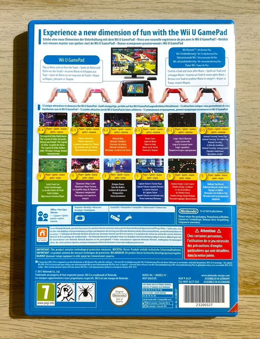 Nintendo Giochi: NintendoLand Nintendo Wii U – Usato da St. Gallen venduto da Alpine.Arcade 1