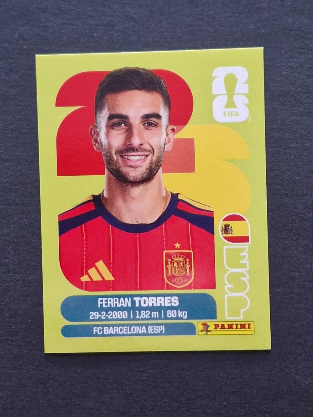 Panini Sammelbilder & Trading cards: Panini - Ferran Torres - ESP 18 – Neu (gemäss Beschreibung) aus Bouveret von psv01