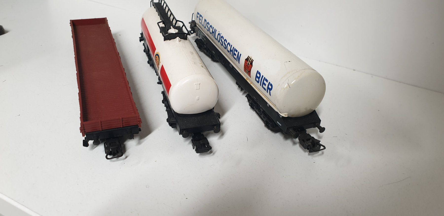 Märklin Modellini di ferrovie: Märklin Güterwagen Set  H0/AC – Usato da Geroldswil venduto da TopTrain54 2