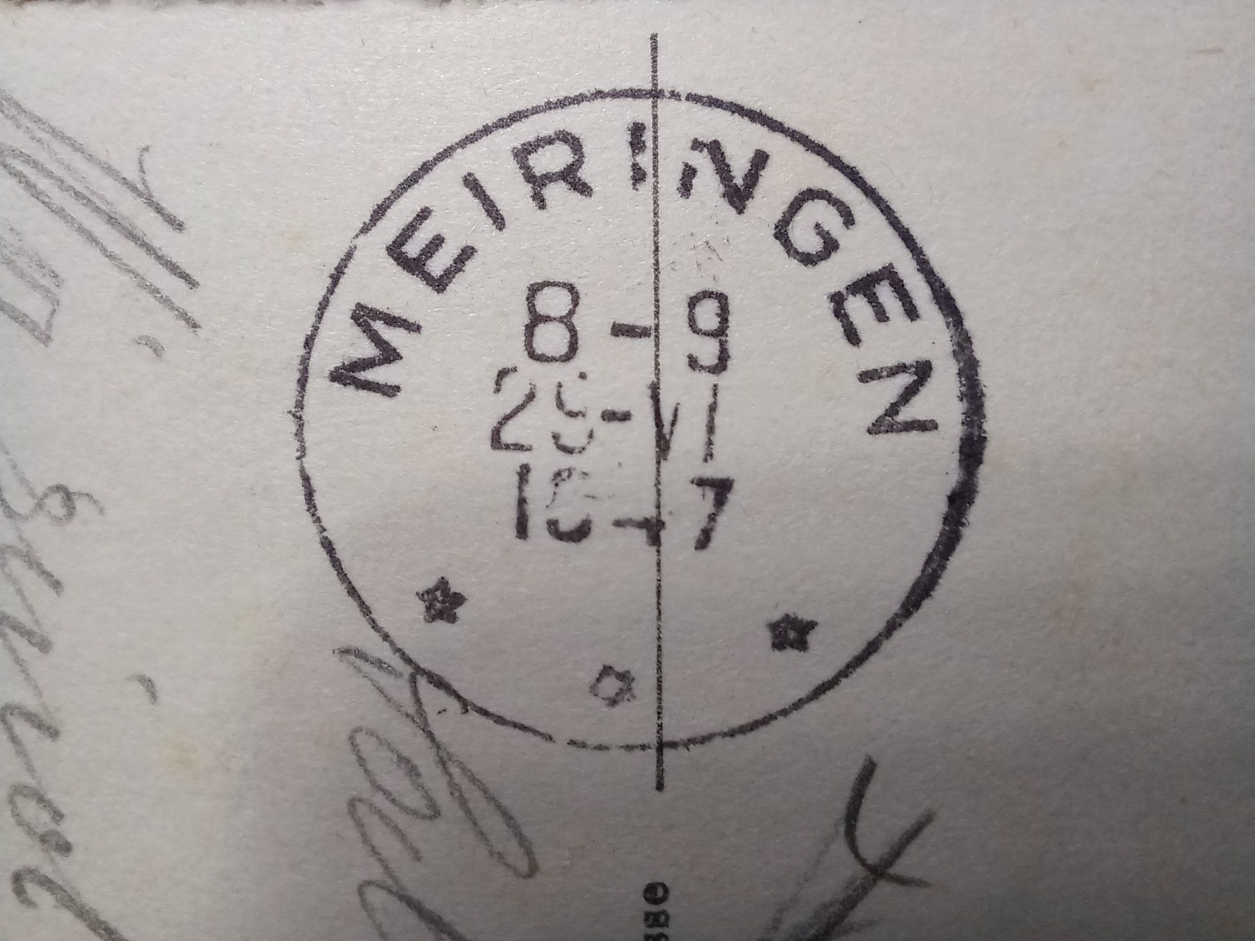 Cartoline postali: v 5063, Meiringen 1937 gestempelt. – Usato da Aarau Rohr venduto da mgvw 2