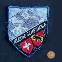 Aufnäher Kleine Scheidegg, Bern, Eiger, Grindelwald, Vintage