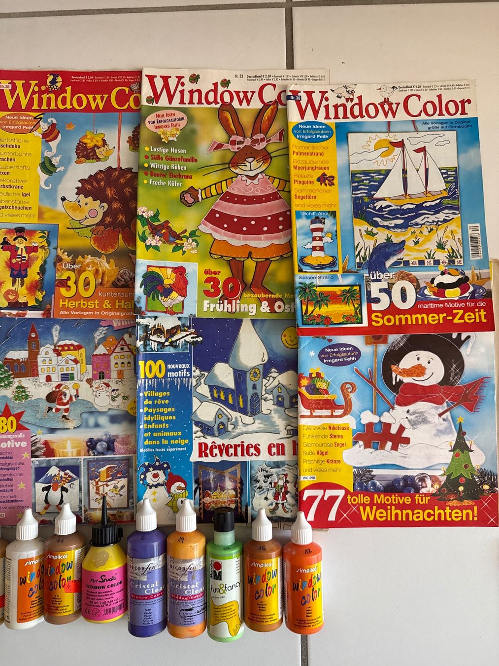 Kit bricolage: Window Color Riesen Restposten Set NP: ca. 200.- – Usato da Endingen venduto da Sugarwoman 3