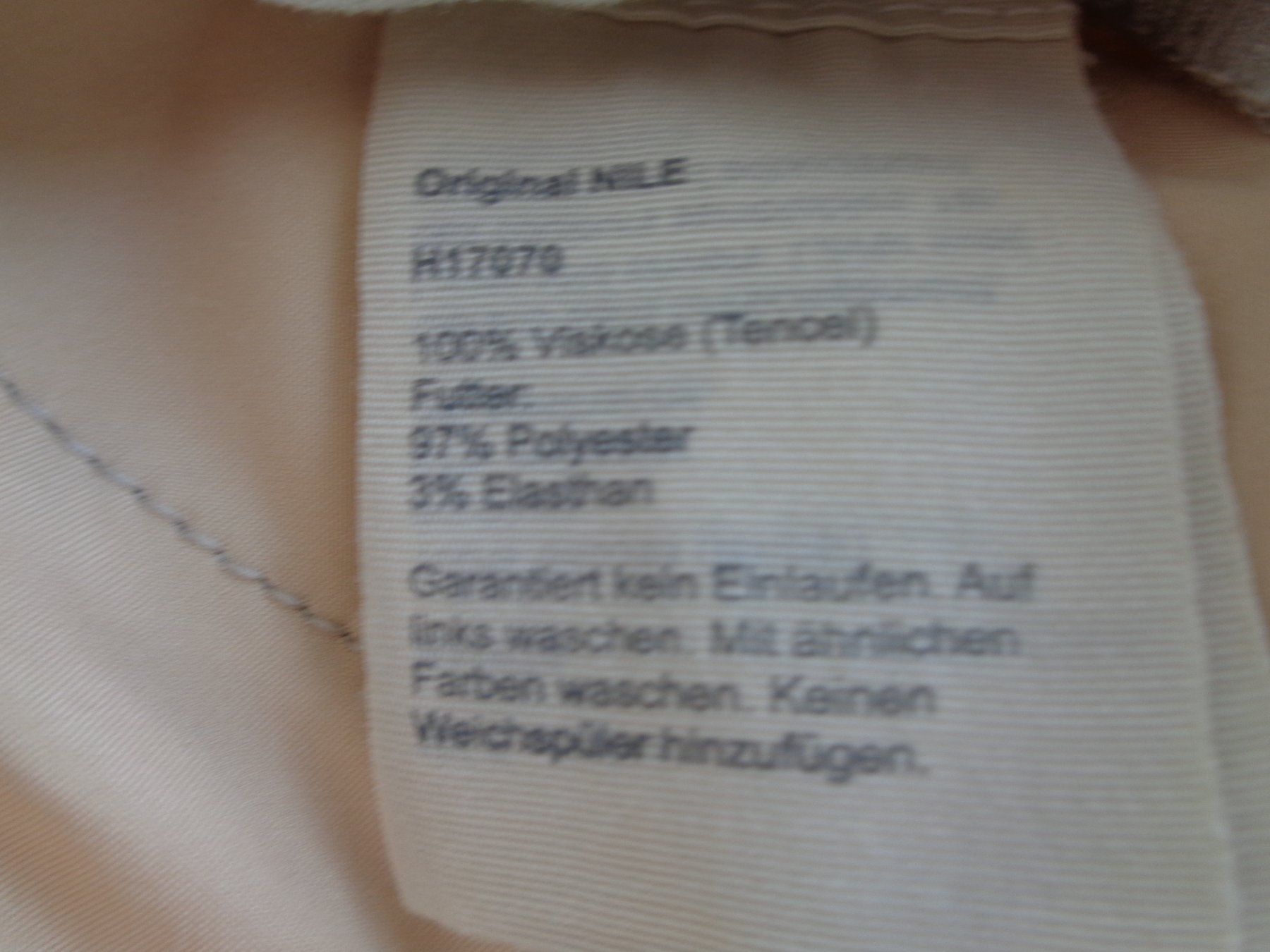Nile Hosen: NILE HOSE GR.M NEUWERTIG – Gebraucht aus Rotkreuz von Samballi 3