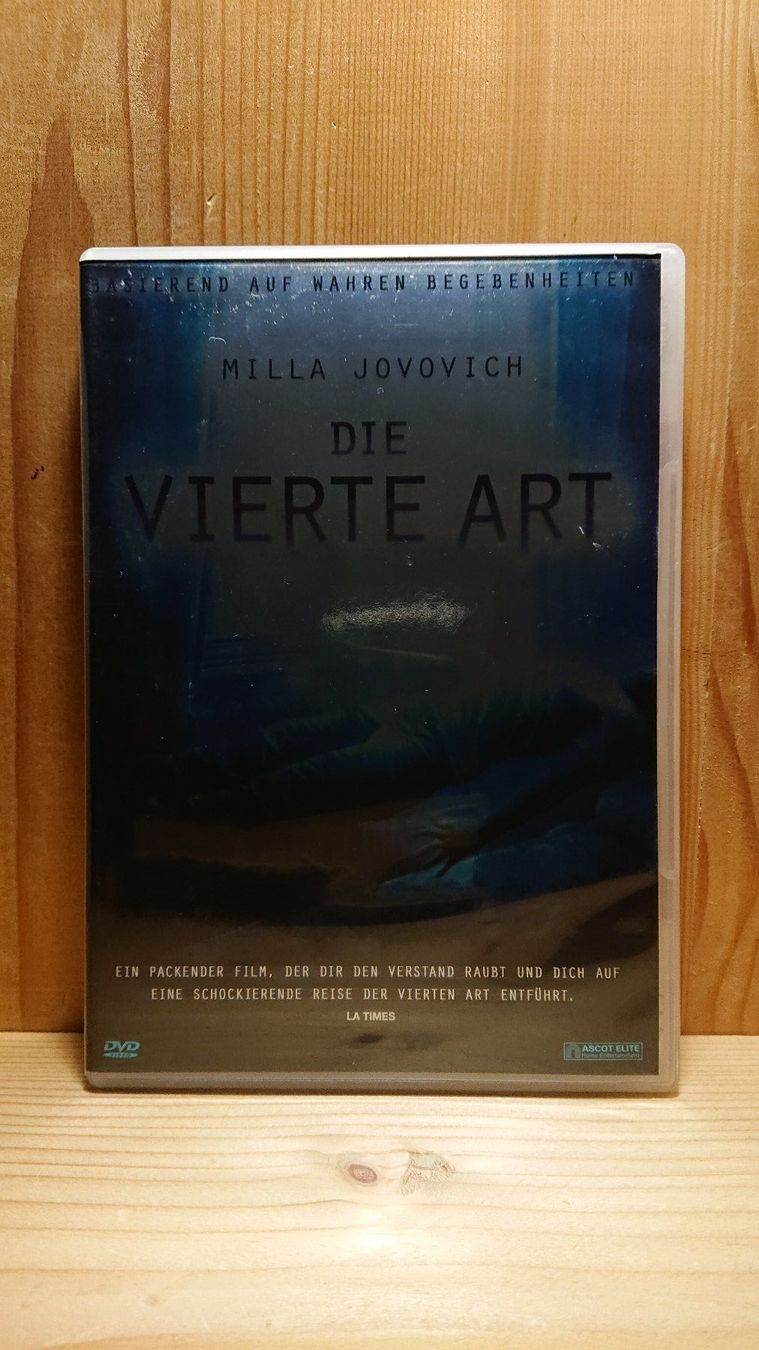 Tutti i DVDs: DIE VIERTE ART DVD mit Milla Jovovich – Usato da Wilderswil venduto da Exebub