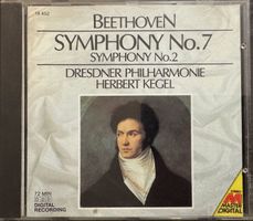 CD LUDWIG VAN BETHOVEN SYMPHONY No.7 , SYMPHONY No.2
