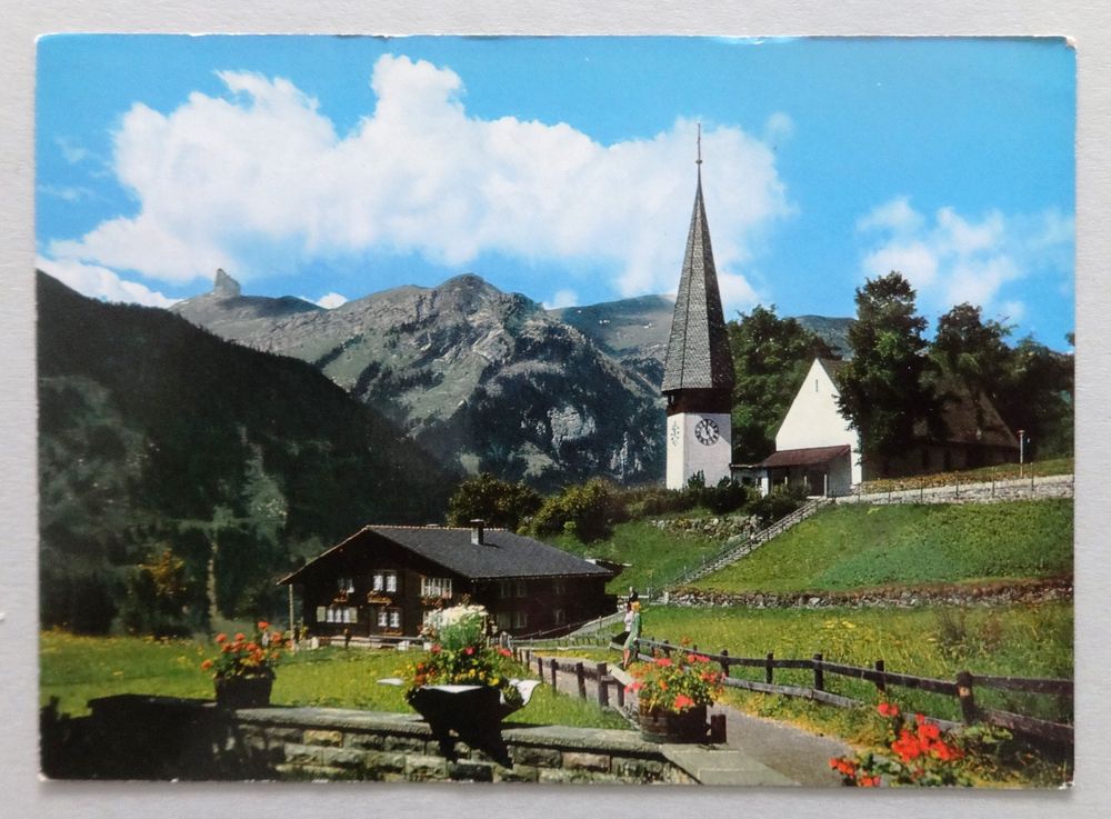 Wengen 1275 m, Ev. ref. Kirche Wengen Kaufen auf Ricardo