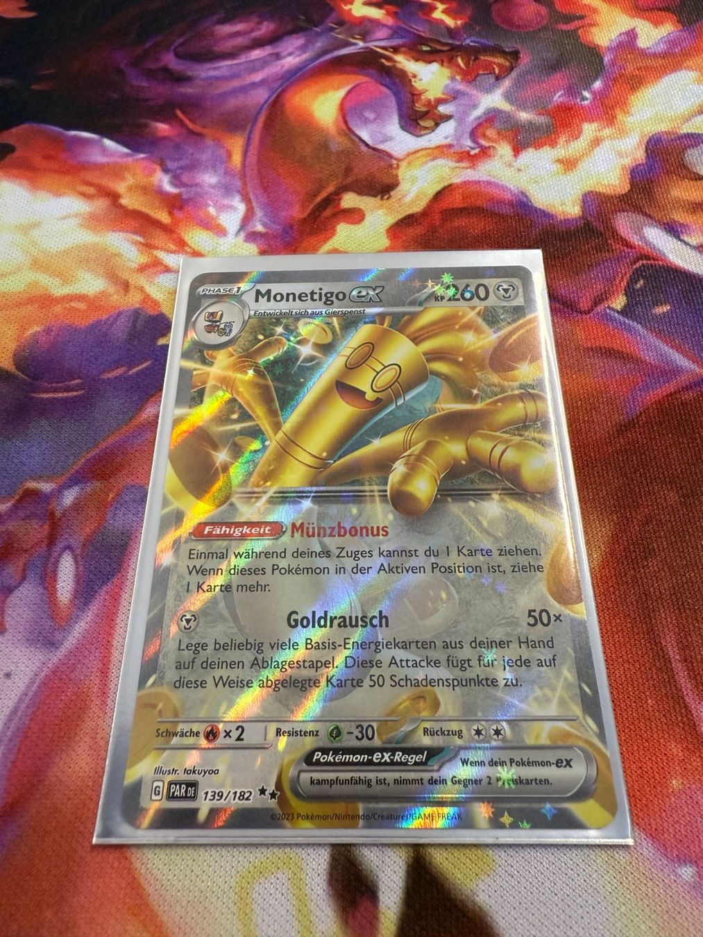 Pokémon Carte collezionabili: Monetigo ex (PAR 139) / Paradoxrift – Nuovo (secondo la descrizione) da Bülach venduto da CherryBlu