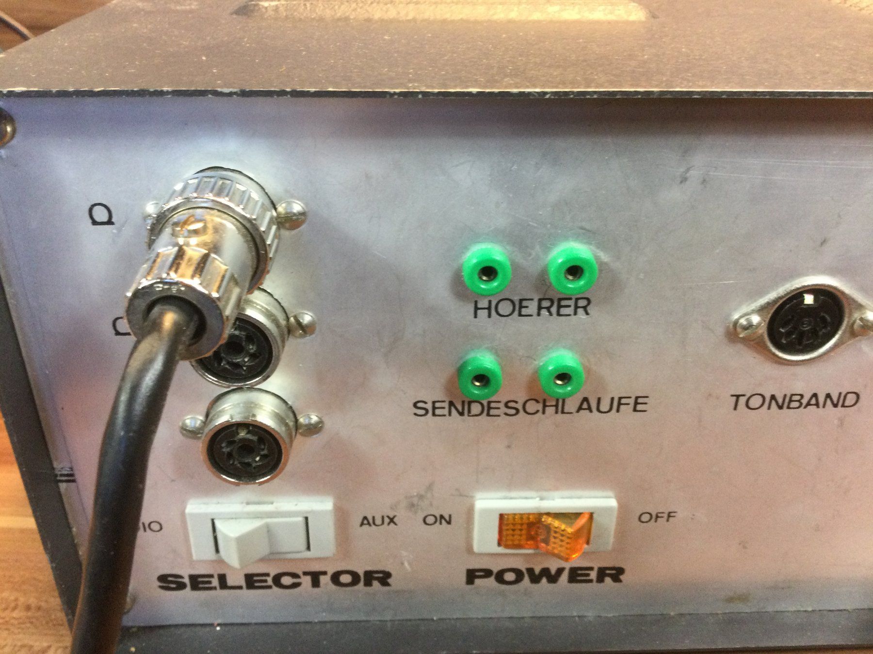 Amplificatori: Gebrauchtes Uniton Mikrofon mit Verstärker – Usato da Wangen SZ venduto da kuriosum12 6