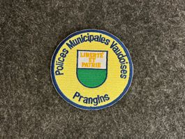 Patch, VD, Police Municipales Prangines