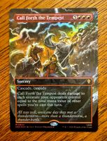 Borderless Foil Call Forth the Tempest The Hobbit NM