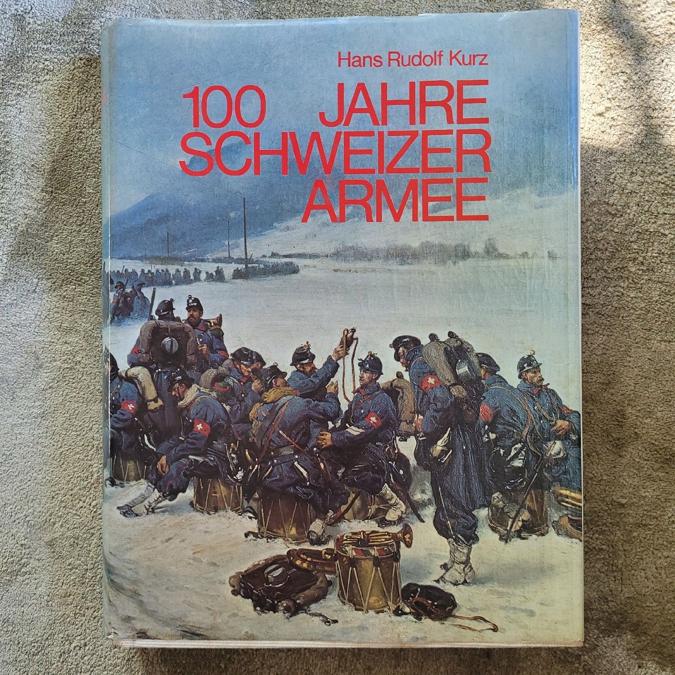 Libri: 100 Jahre Schweizer Armee – Usato da Schönenwerd venduto da rosamanda