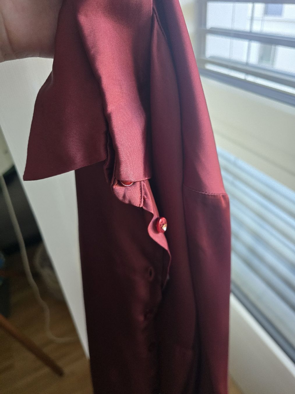 Sisley Camicette: Sisley Damen Bluse, Weinrot, Gr. M – Nuovo (secondo la descrizione) da Zürich venduto da ale_bg2x 3