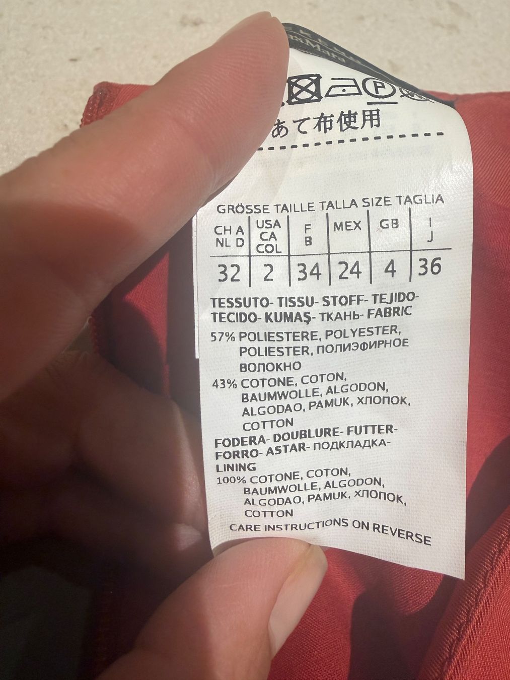 Max Mara Kleider: Kleid WEEKEND MaxMara rot Grösse 36 neu – Gebraucht aus Einsiedeln von Natalia. 2